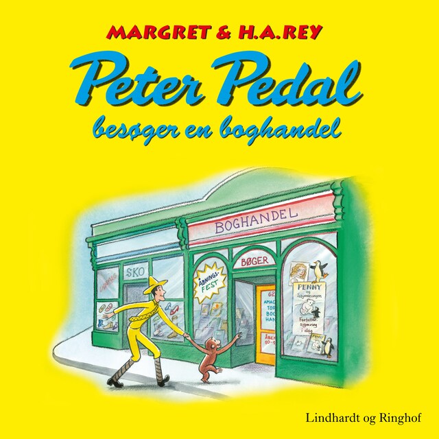Peter Pedal besøger en boghandel - lydbog