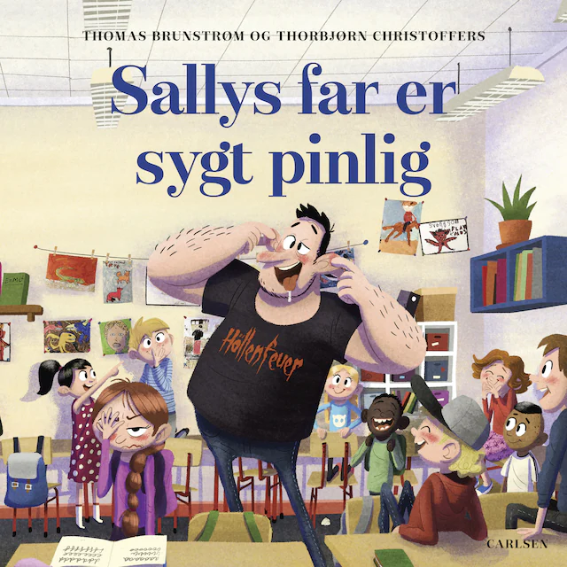 Sallys far er sygt pinlig - lydbog
